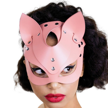Sexy Fox Mask / Faux Leather Mask for Role-Play / BDSM Accessories - EVE's SECRETS